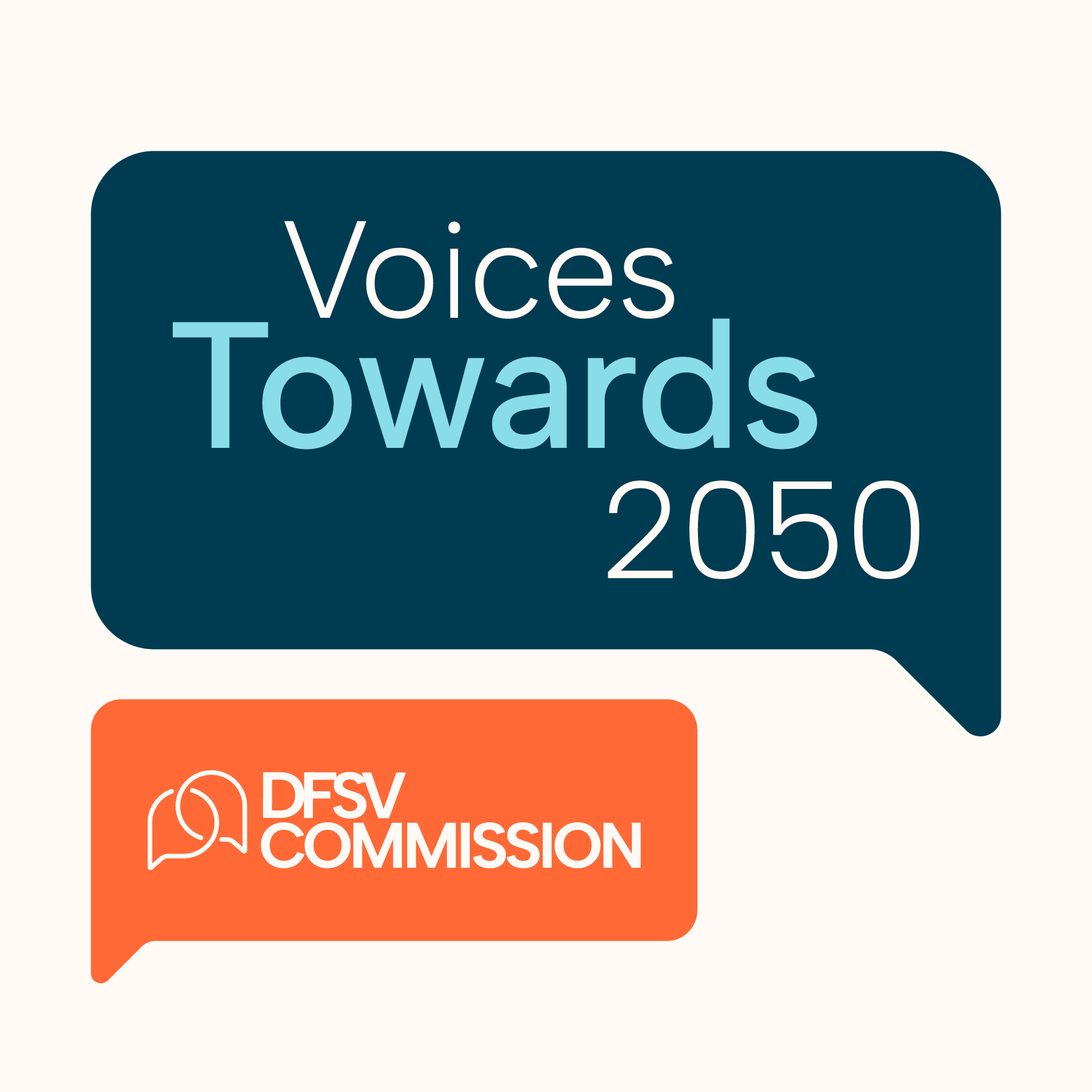 DFSV Commission - Voices Towards 2050 Podcast Logo